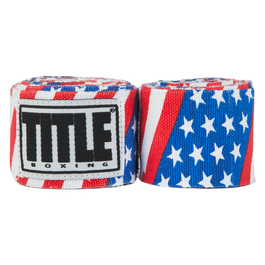 TITLE Boxing Print Hand Wraps 180"