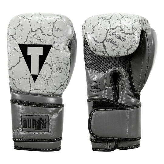 TITLE Boxing Roberto Duran Stone Leather Training Boxing Gloves