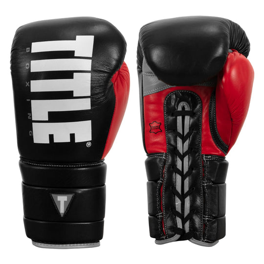 TITLE Boxing Leather Enforcer Pro Sparring Boxing Gloves